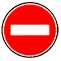 3.1 "Въезд запрещен". Запрещается въезд всех транспортных средств в данном направлении.